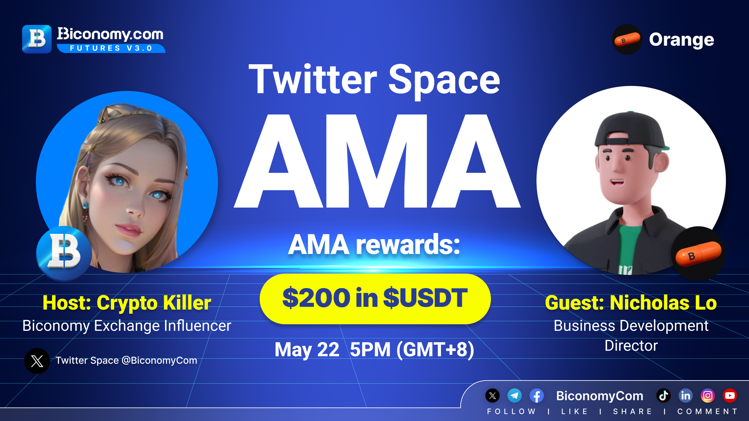 Twitter post - Orange Twitter Space AMA.jpg