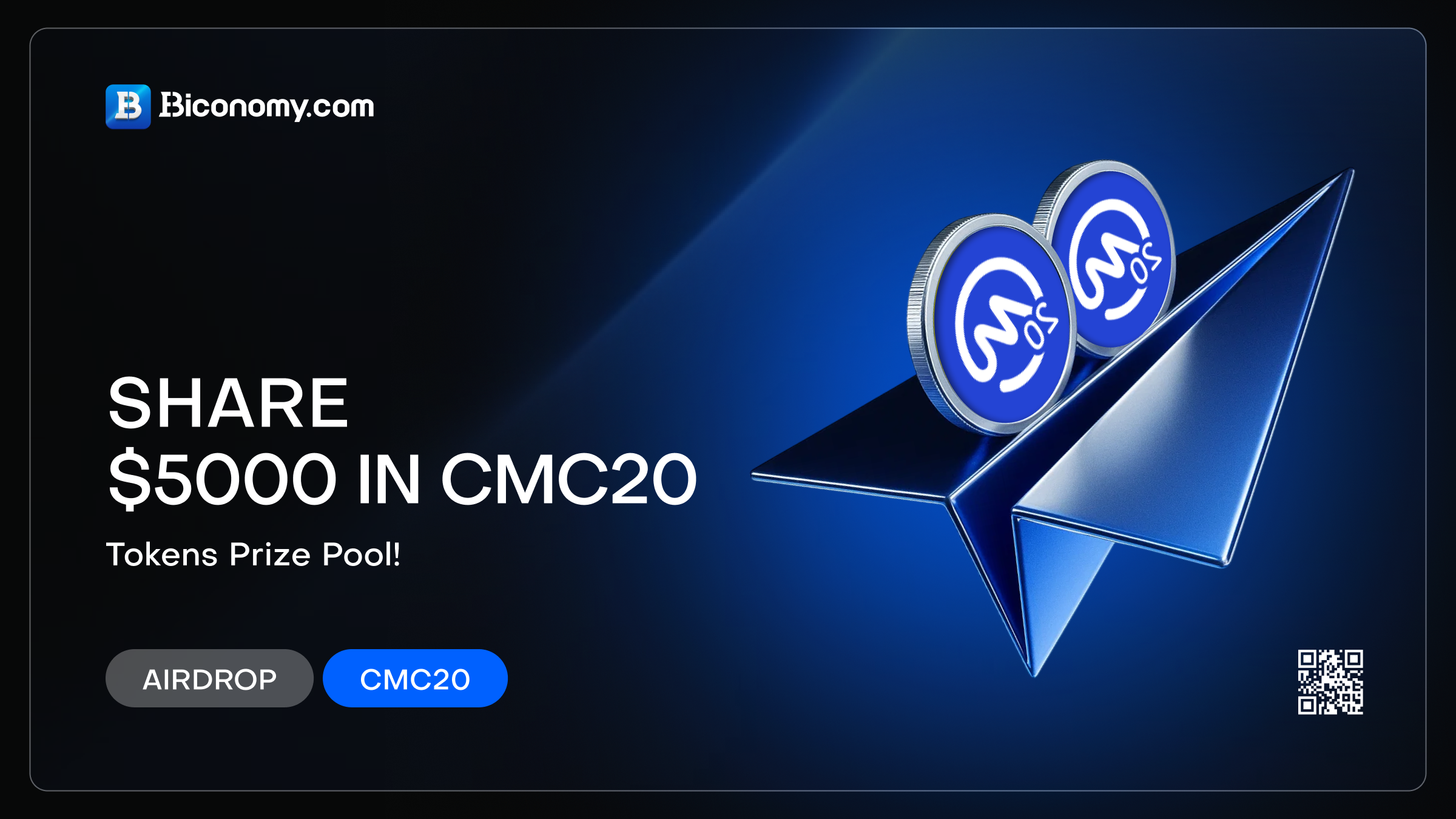 Share $5000 CMC20 Airdrop, Enjoy Welfare from CoinMarketCap 20 Index  DTF!🚀🚀 – Biconomy | Support Center