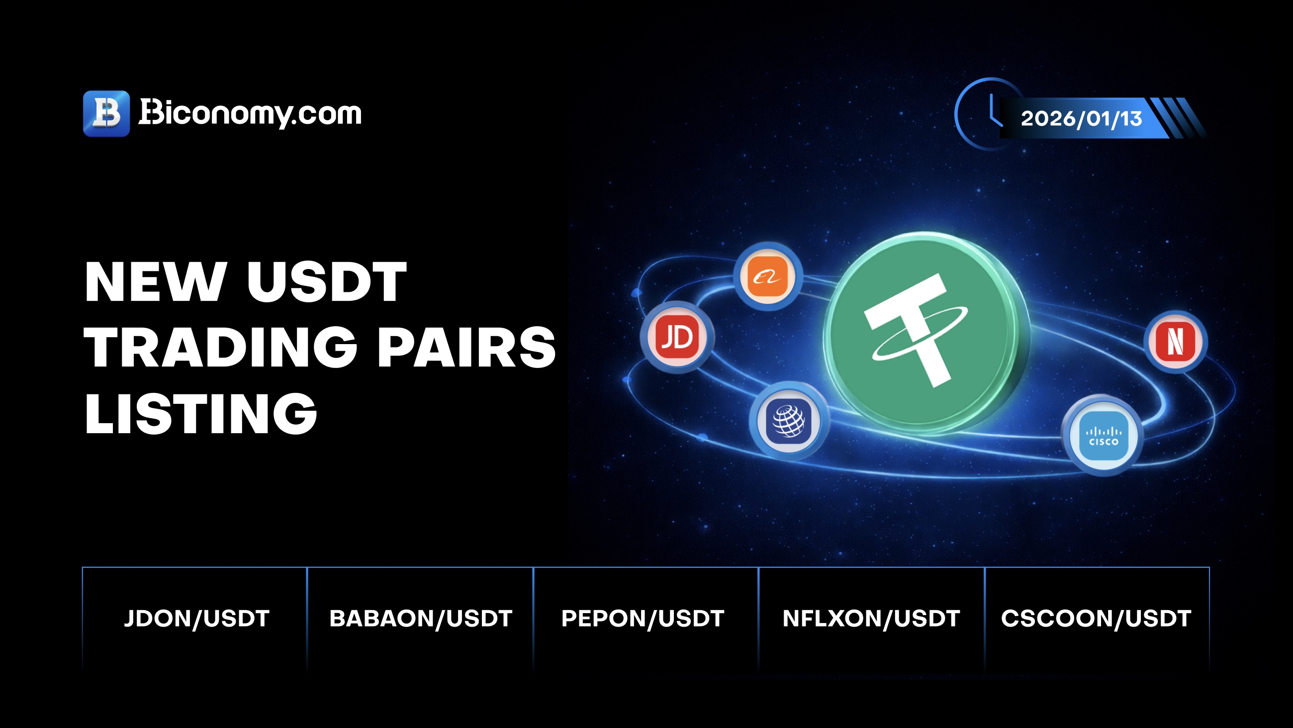 🔔 New USDT Trading Pairs Available on Biconomy – Biconomy | Support Center