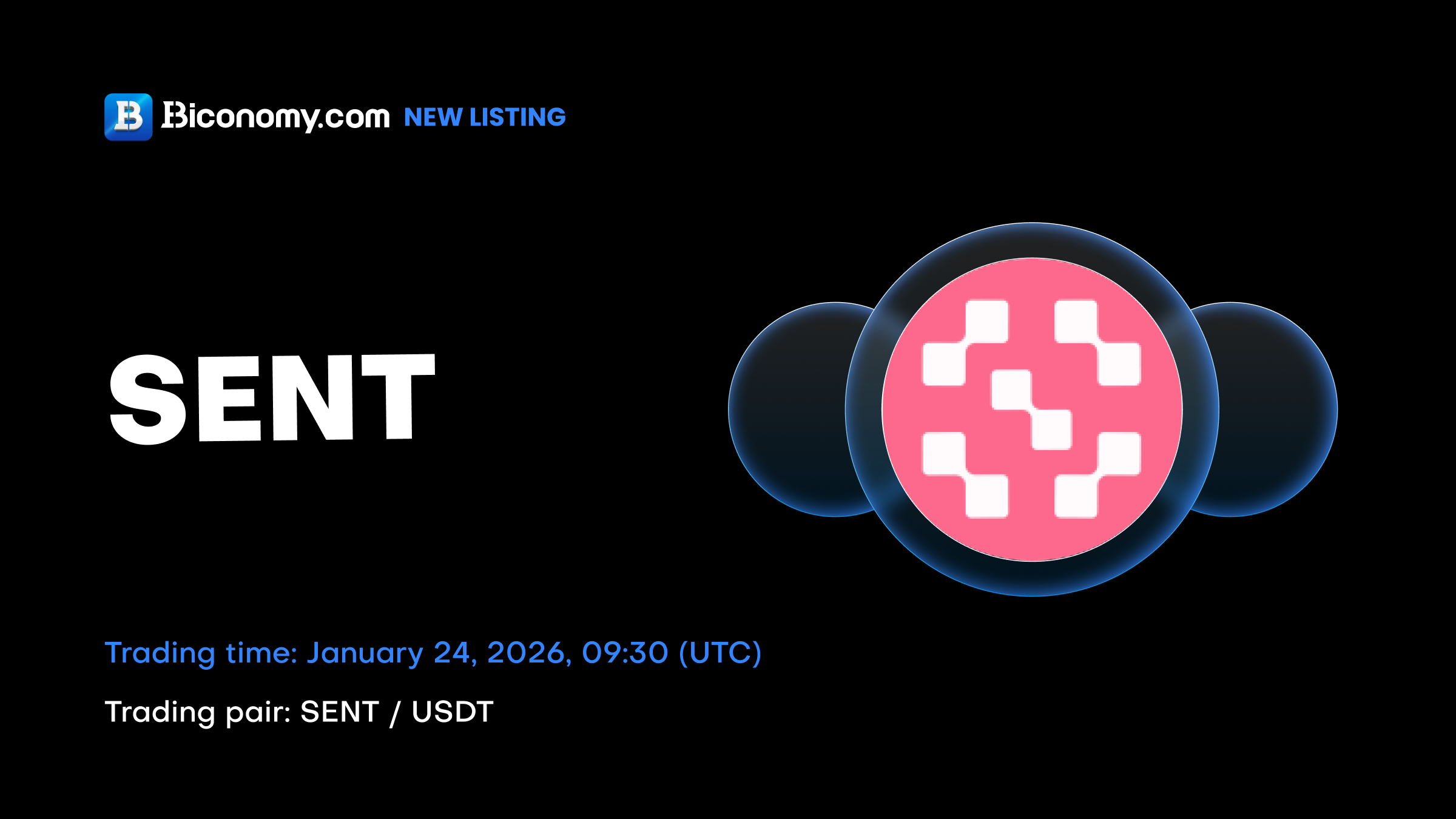 Biconomy.com New Listing Sentient (SENT) for Spot Trading! – Biconomy |  Support Center